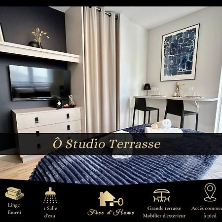 O Studio Terrasse - Centre Ville De Lorient - Gare Zewnętrze zdjęcie